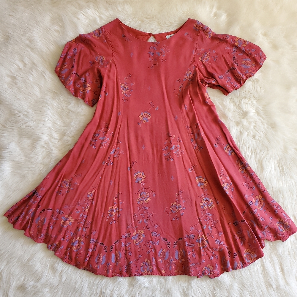 Urban Outfitters Kimchi Blue Floral Fields Dress Size Small - Picture 3 of 11